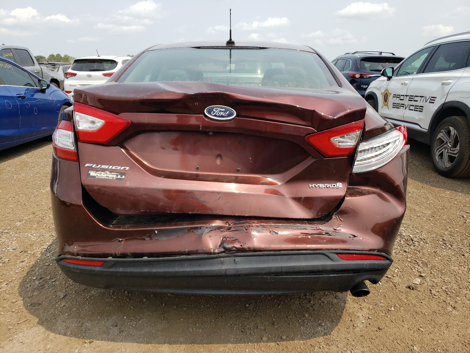 3FA6P0UU6FR191148 2015 Ford Fusion S Hybrid