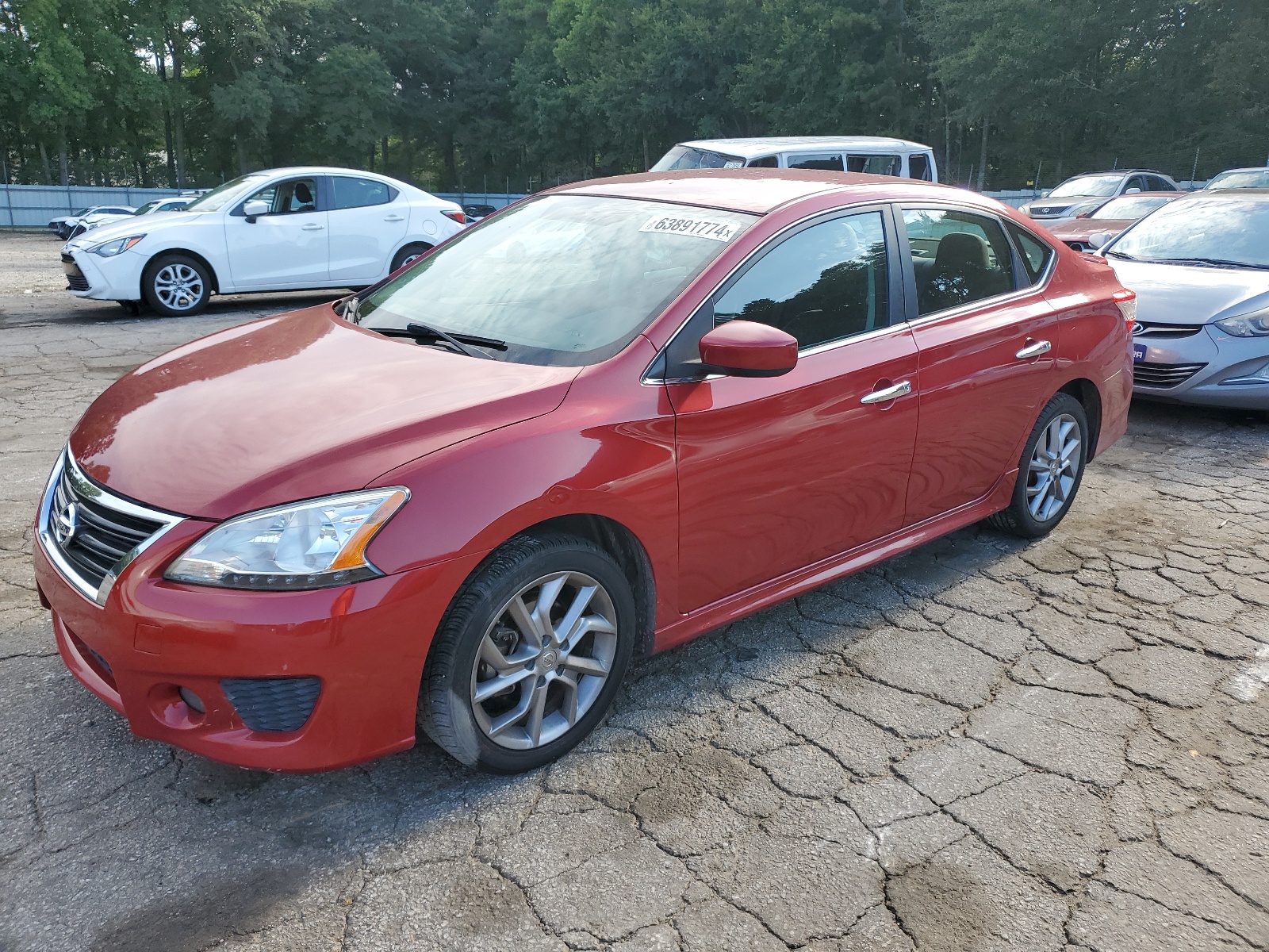 2014 Nissan Sentra S vin: 3N1AB7AP4EL628451