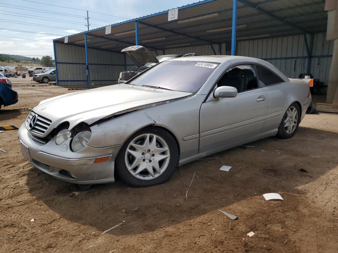 2002 Mercedes-Benz Cl 500 VIN: WDBPJ75J72A030386 Lot: 63415904