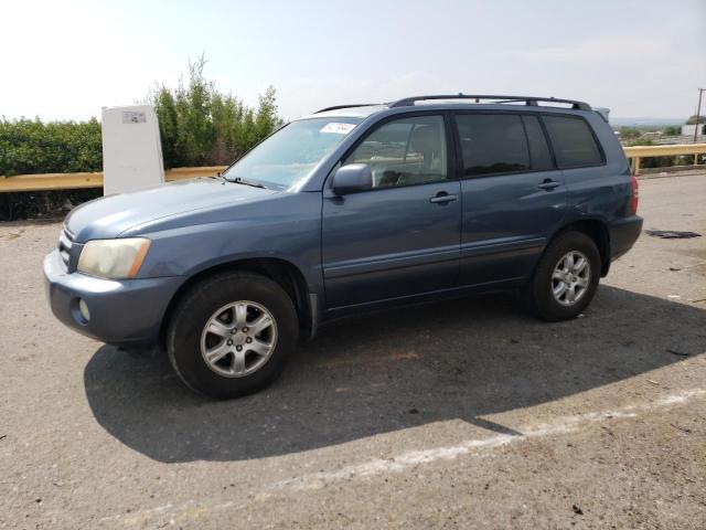 2003 Toyota Highlander Limited zu verkaufen in Albuquerque, NM - Side