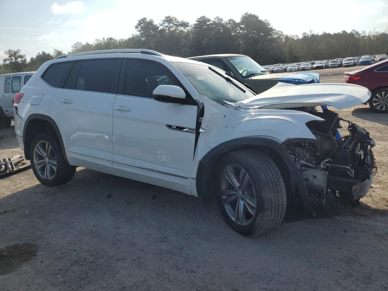 2018 Volkswagen Atlas Se VIN: 1V2FR2CA5JC582269 Lot: 64477054