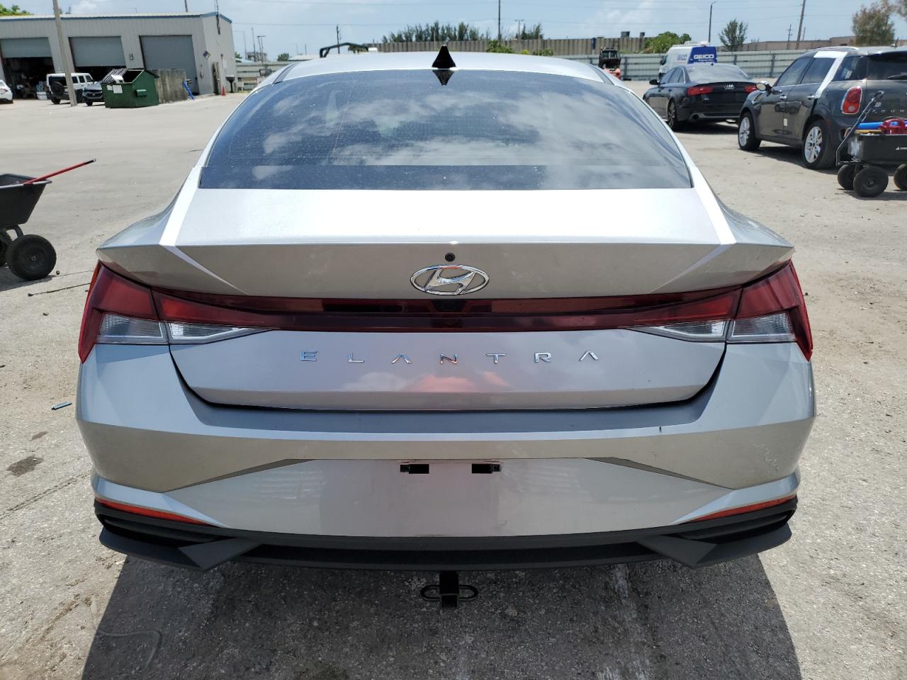 2022 Hyundai Elantra Sel VIN: 5NPLM4AG7NH077916 Lot: 61635744