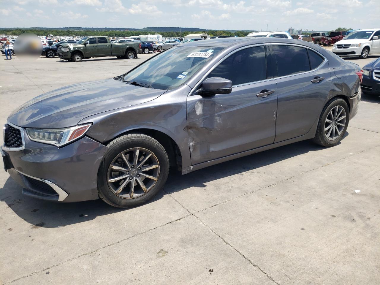 2018 Acura Tlx Tech VIN: 19UUB1F55JA007107 Lot: 63137734