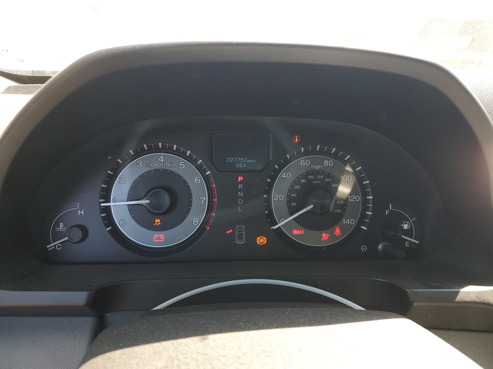 5FNRL5H93CB134778 2012 Honda Odyssey Touring