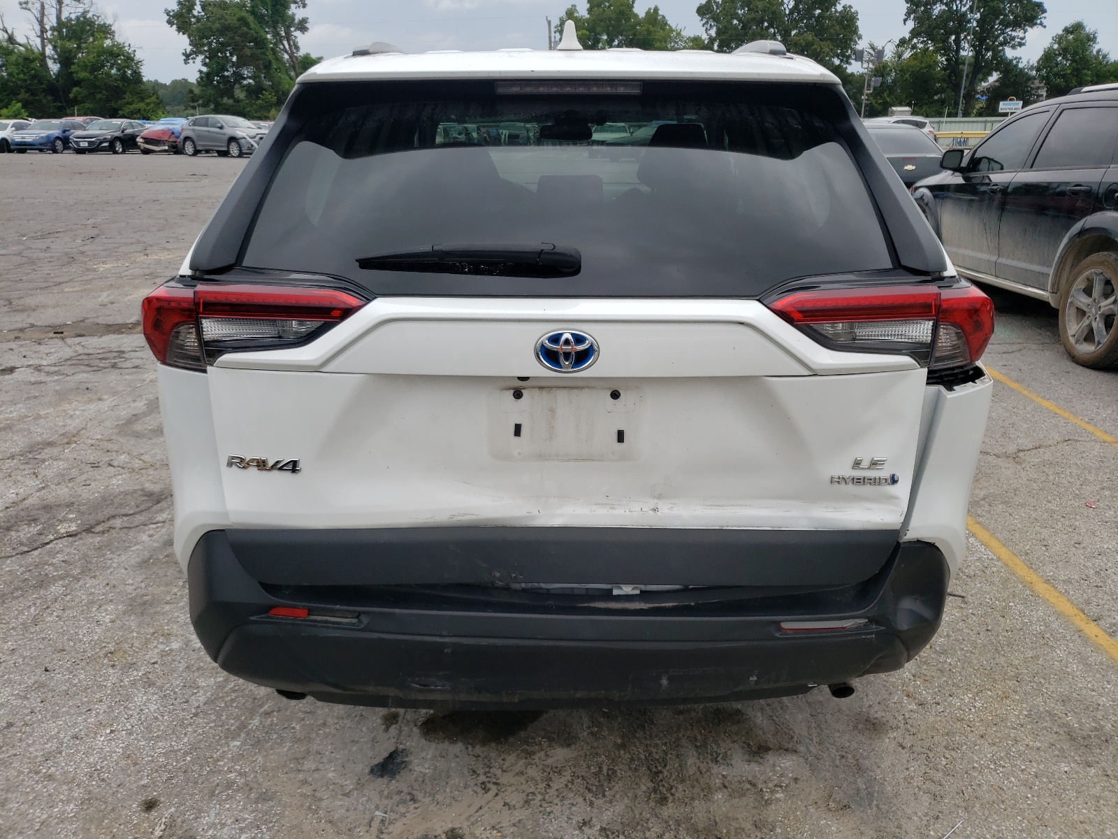 2T3MWRFV0LW095683 2020 Toyota Rav4 Le
