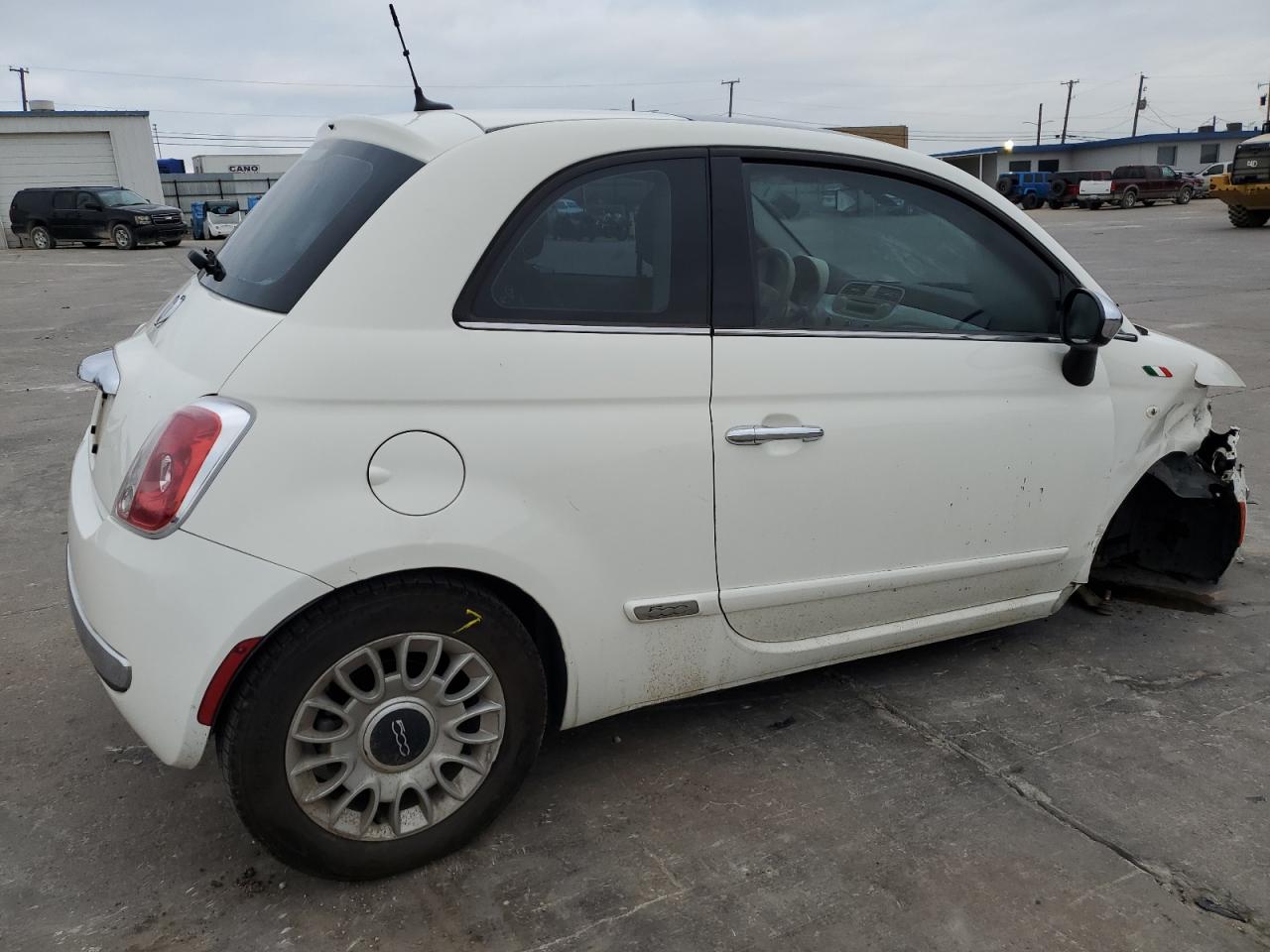2013 Fiat 500 Lounge VIN: 3C3CFFCR4DT747512 Lot: 64814314