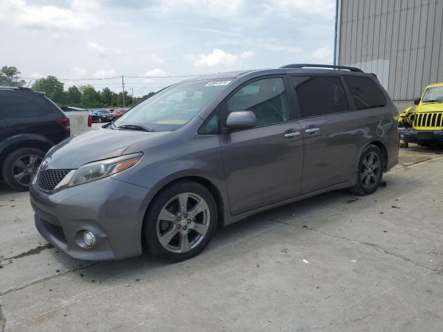 2017 Toyota Sienna Se de vânzare în Lawrenceburg, KY - Hail