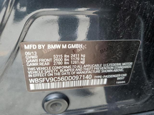 Седаны BMW M5 2013 Черный