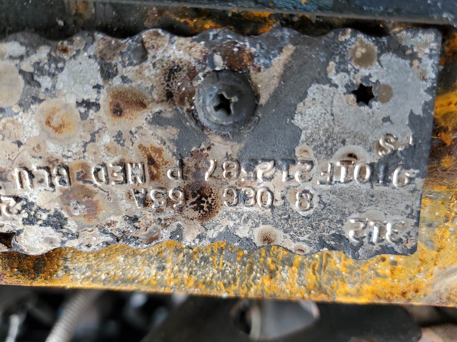 9T01F212587 1969 Ford Mustang