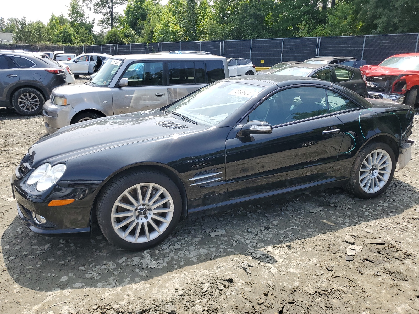 WDBSK71F68F142018 2008 Mercedes-Benz Sl 550