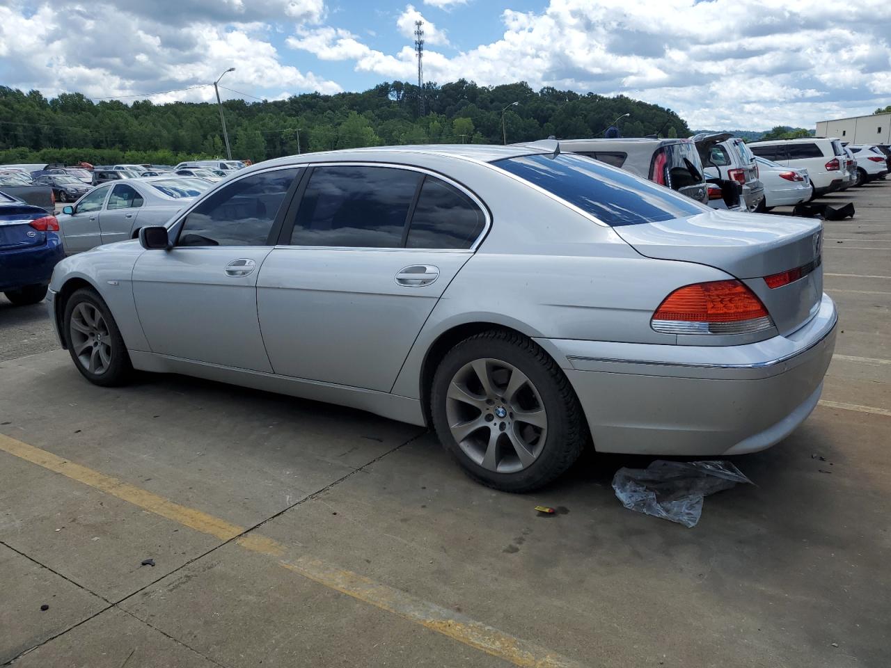 2004 BMW 745 Li VIN: WBAGN63534DS52153 Lot: 62473794