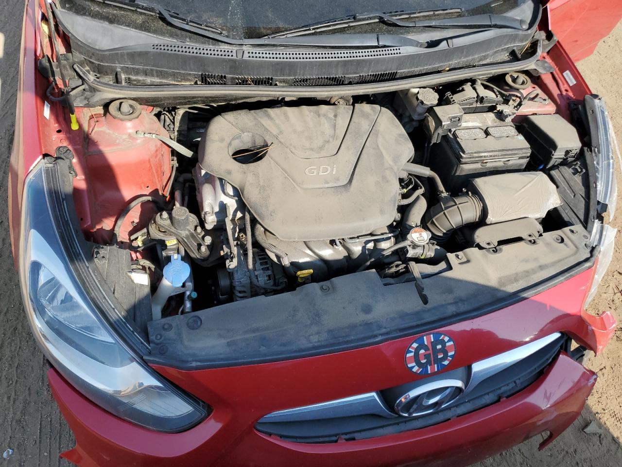 2013 Hyundai Accent Gls VIN: KMHCT5AE1DU131573 Lot: 65189664