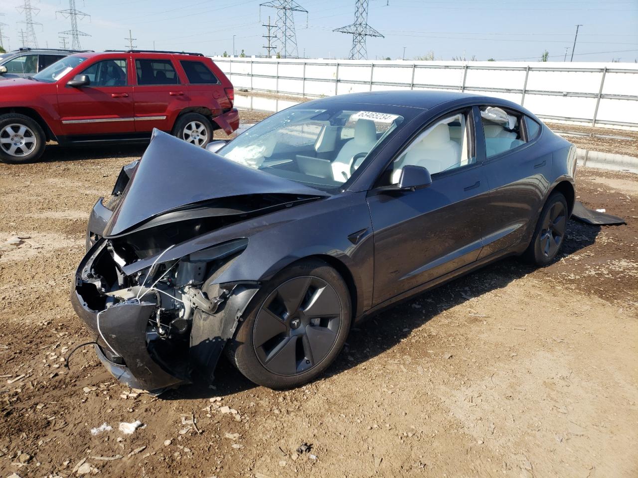 5YJ3E1EA2PF693610 2023 TESLA MODEL 3 - Image 1