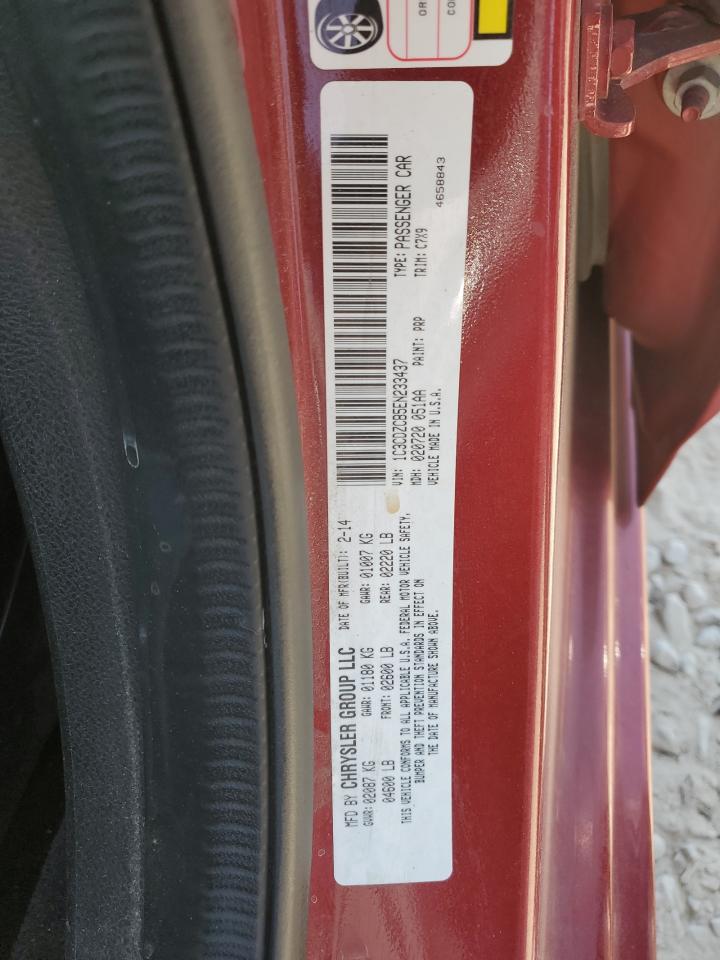 2014 Dodge Avenger Sxt VIN: 1C3CDZCB5EN233437 Lot: 62764304