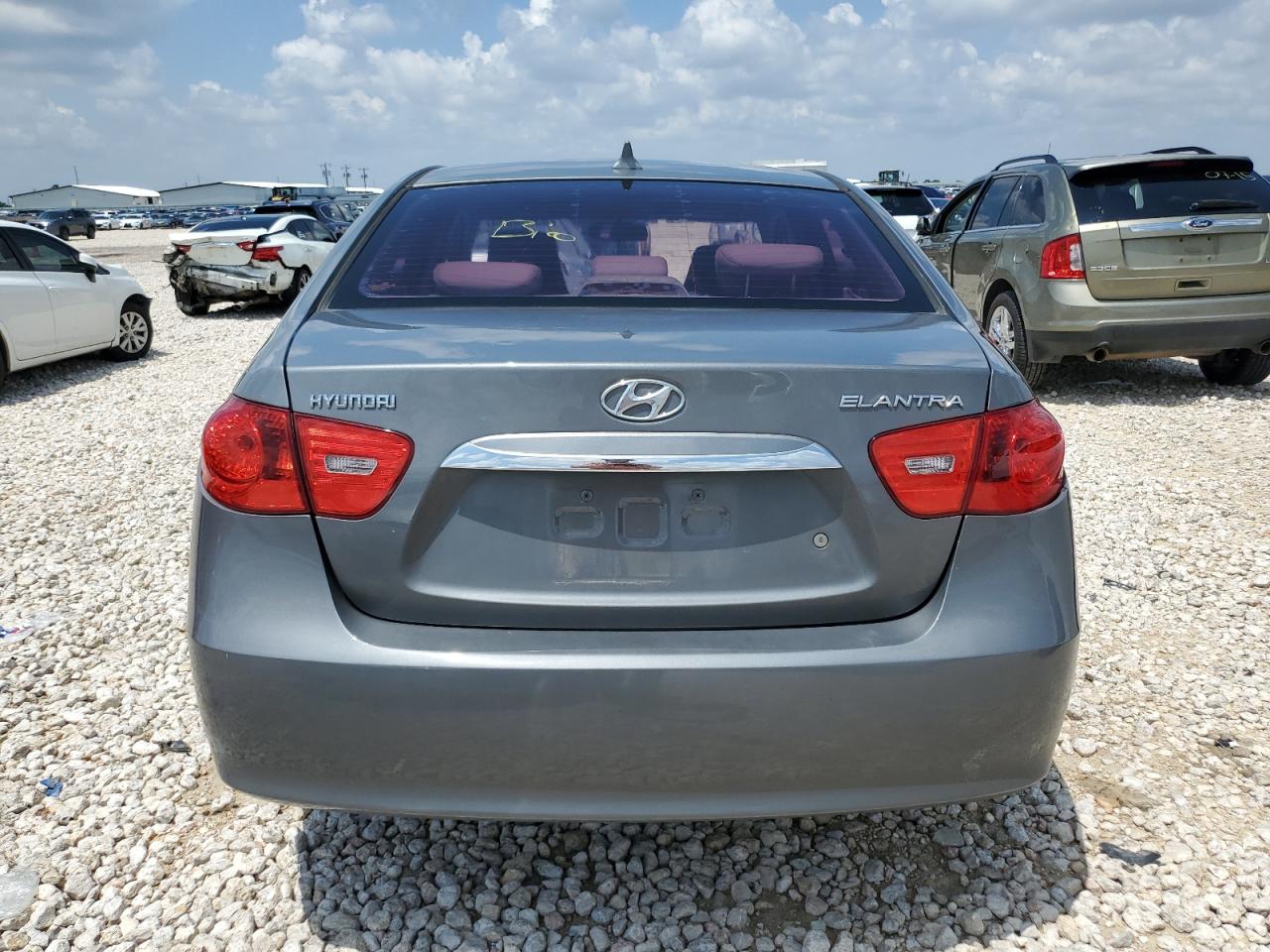 KMHDU4ADXAU136737 2010 Hyundai Elantra Blue