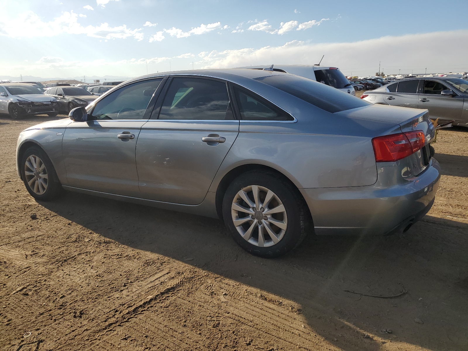 2012 Audi A6 Premium vin: WAUFGAFC6CN153046