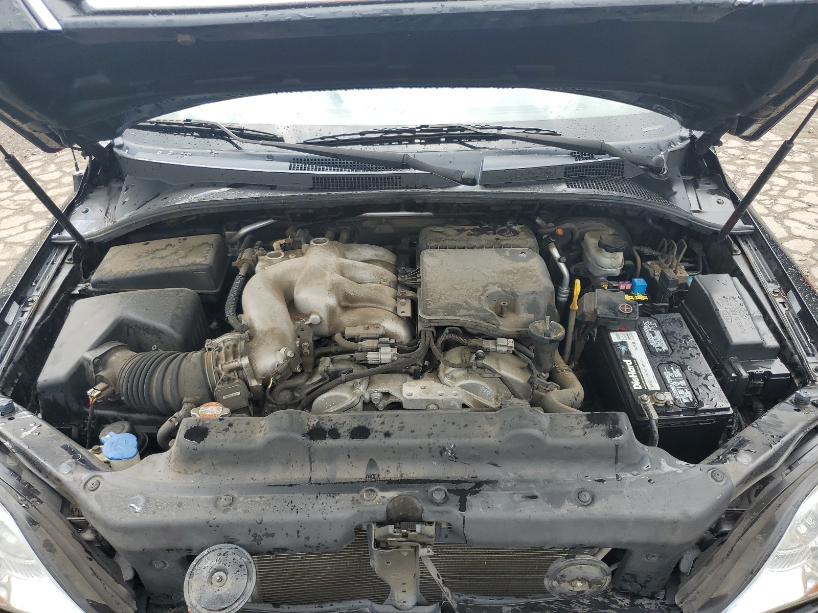 KNDJD735785816341 2008 Kia Sorento Ex