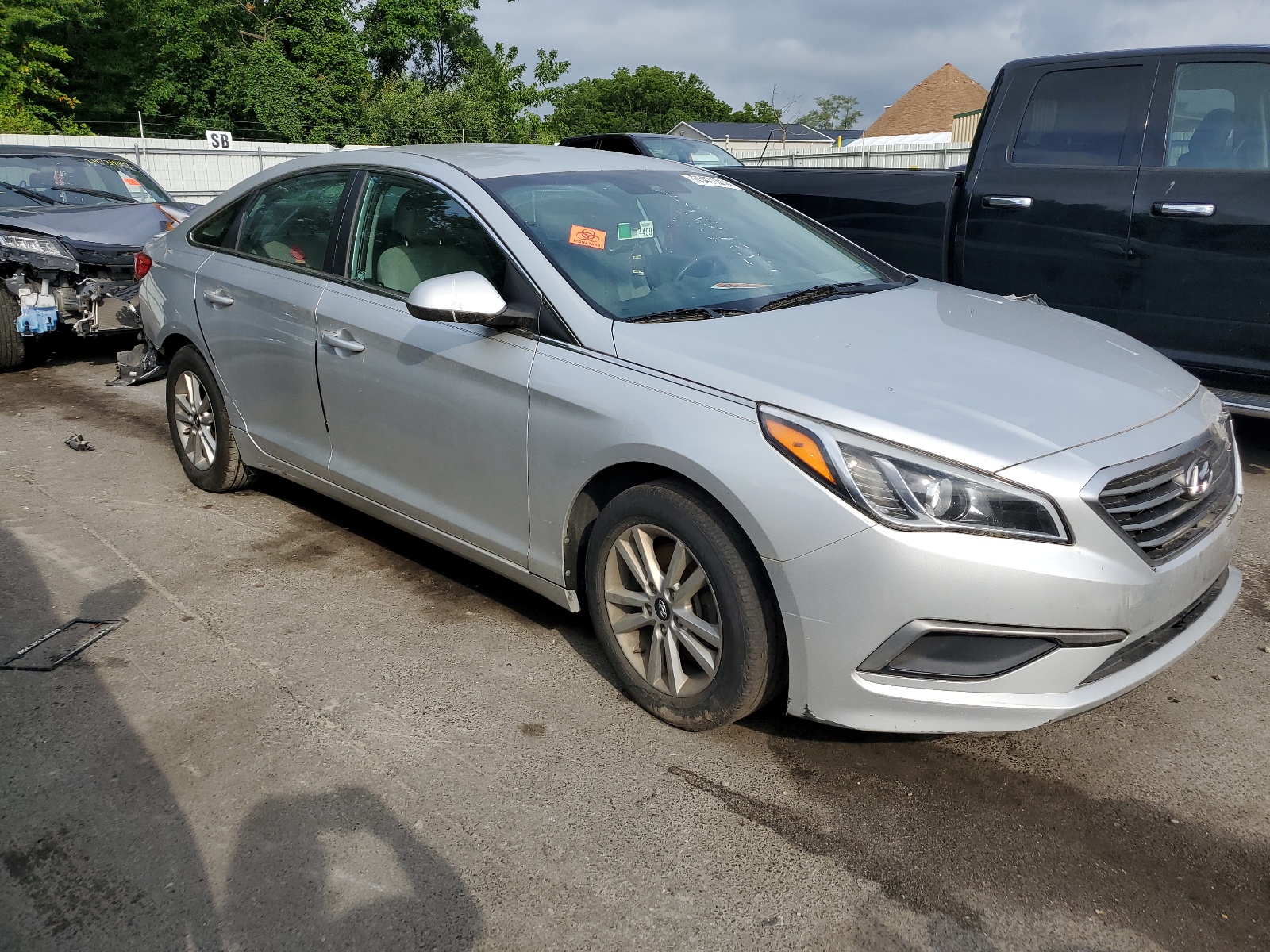 2016 Hyundai Sonata Se vin: 5NPE24AF8GH379966