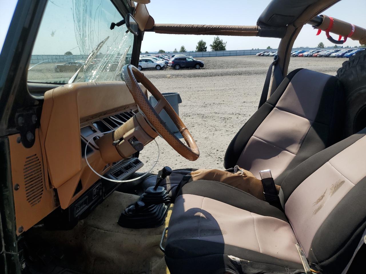 1995 Jeep Wrangler / Yj Sahara VIN: 1J4FY49S0SP207961 Lot: 62743014