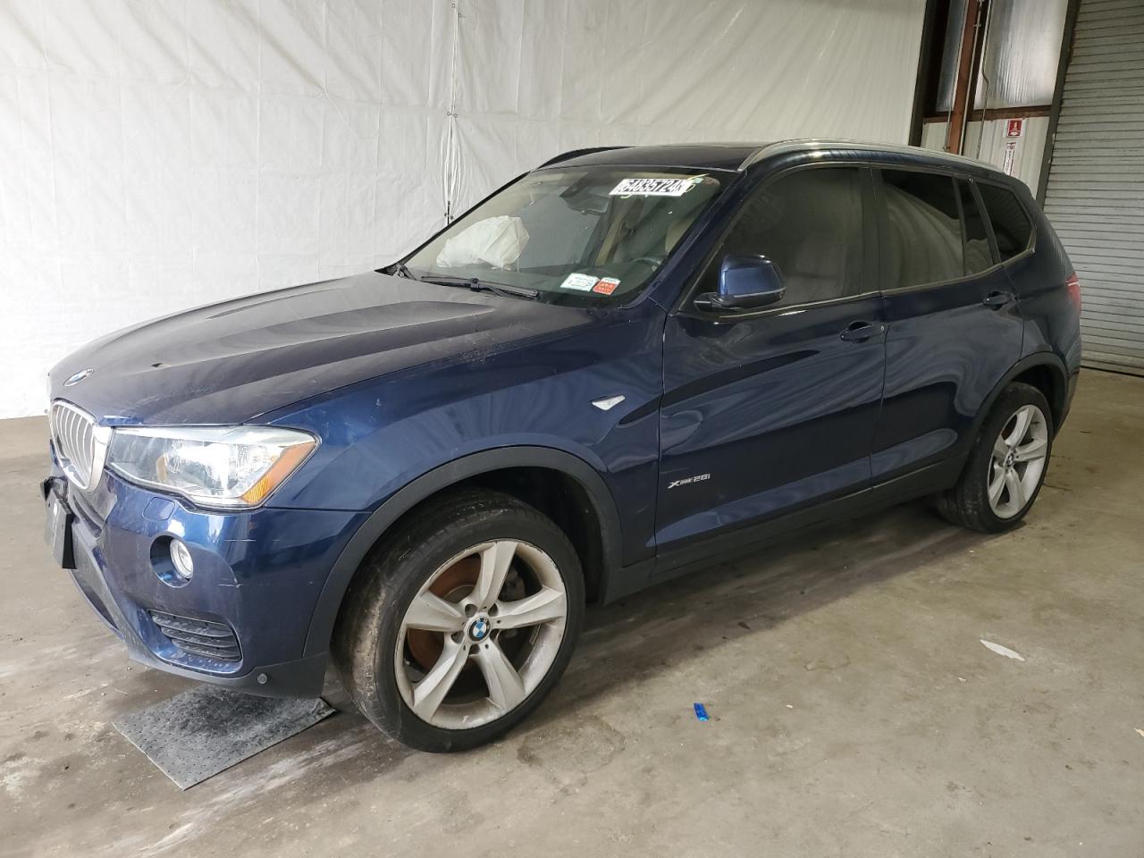 VIN 5UXWX9C31H0W78458 2017 BMW X3 no.1