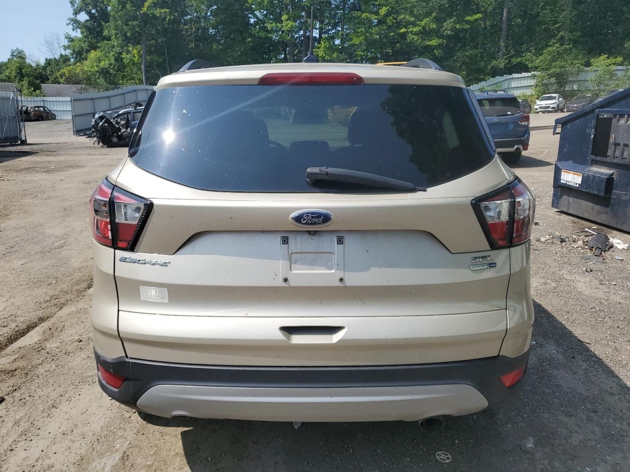 2018 Ford Escape Sel VIN: 1FMCU9HD0JUA52425 Lot: 63201494
