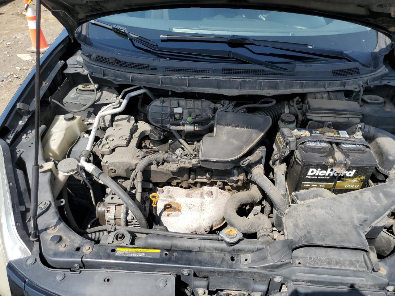 2008 Nissan Rogue S VIN: JN8AS58V38W128323 Lot: 61656704