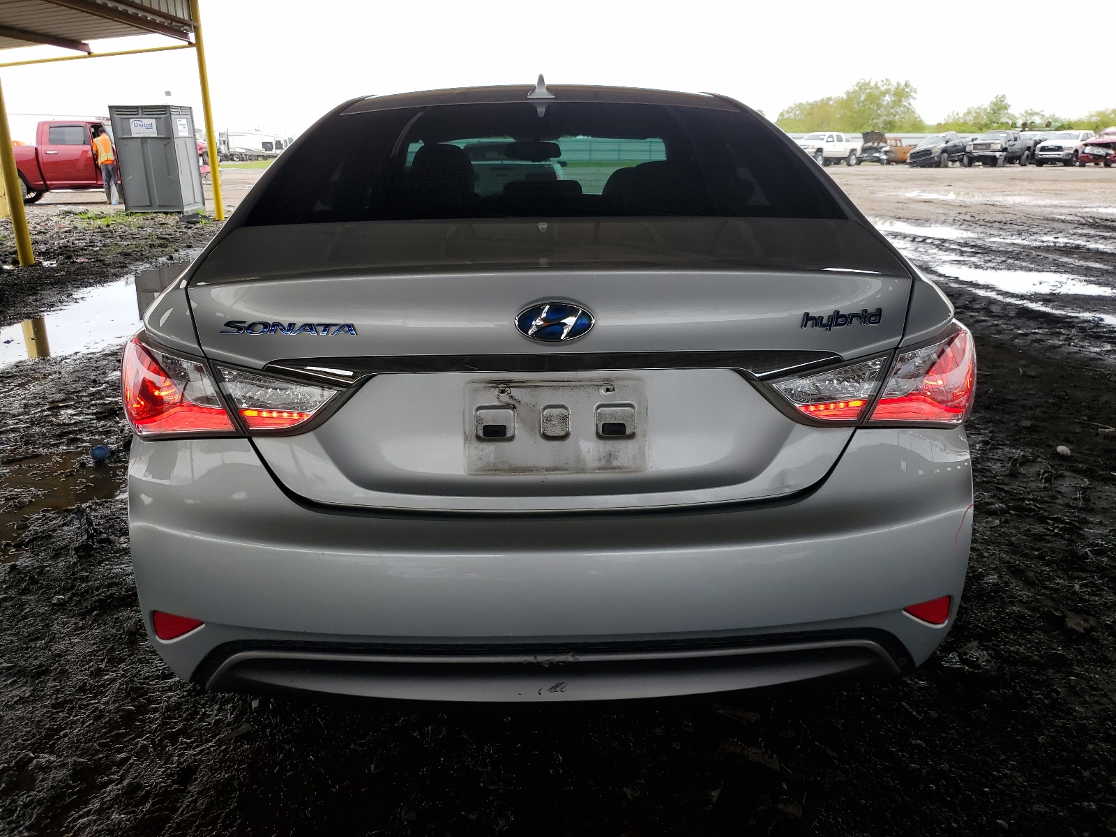 KMHEC4A43DA077673 2013 Hyundai Sonata Hybrid