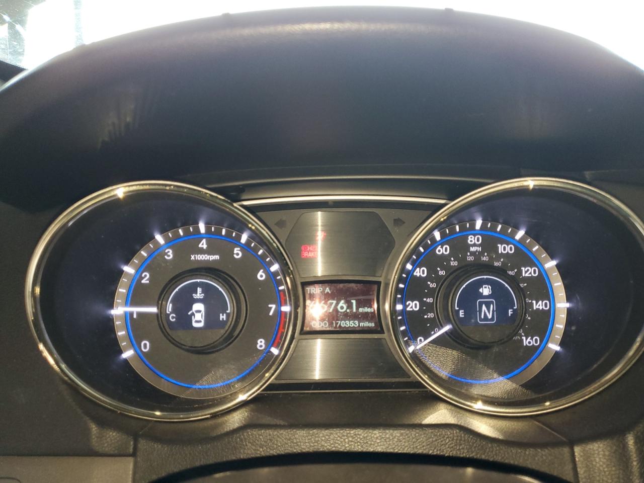 2013 Hyundai Sonata Gls VIN: 5NPEB4AC7DH587807 Lot: 63519464