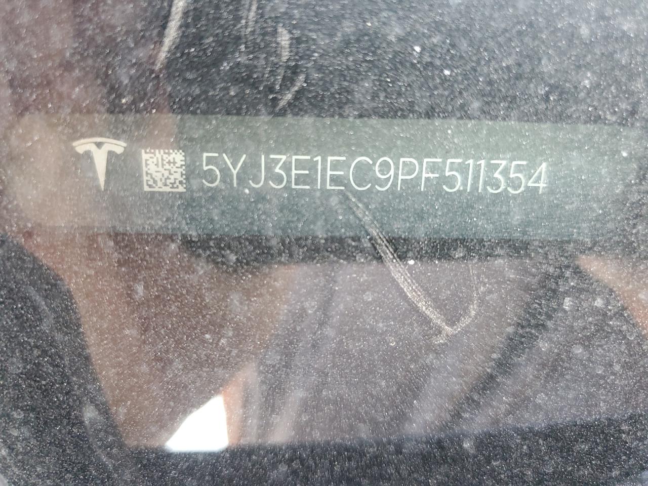 5YJ3E1EC9PF511354 2023 Tesla Model 3