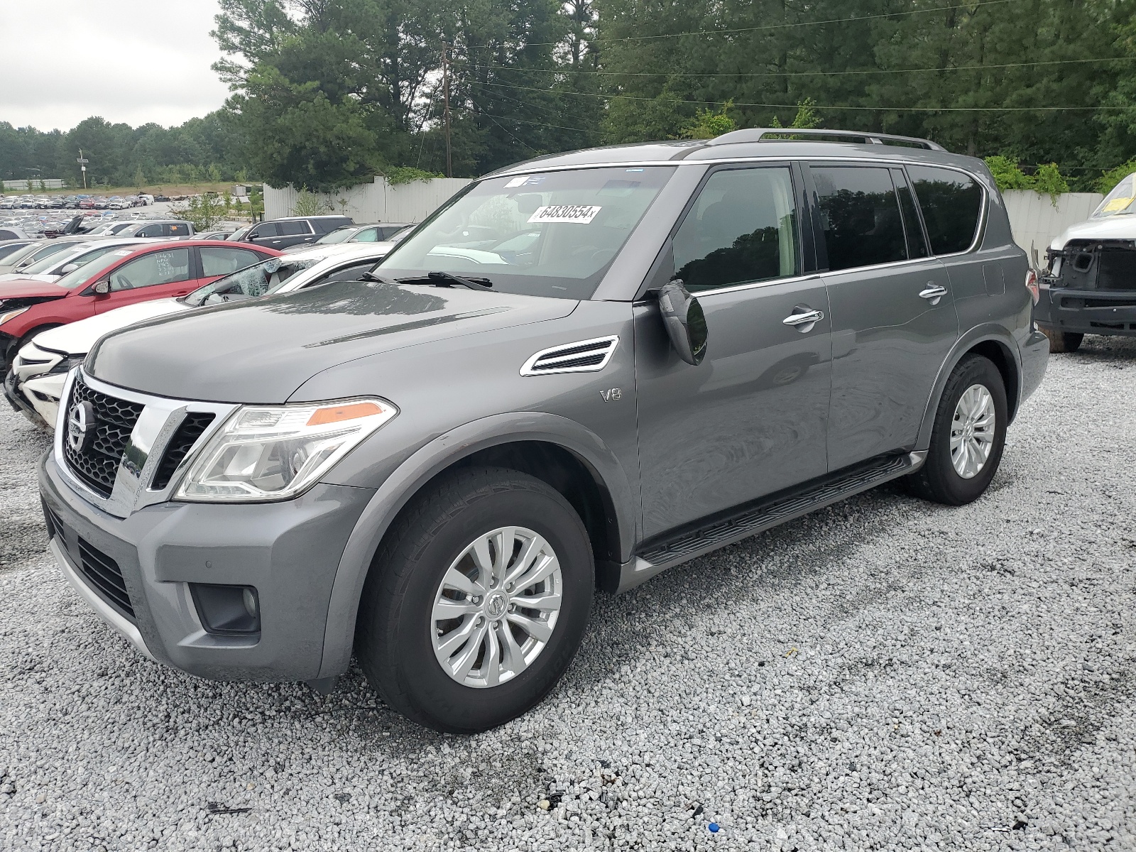 2017 Nissan Armada Sv vin: JN8AY2ND1H9008110