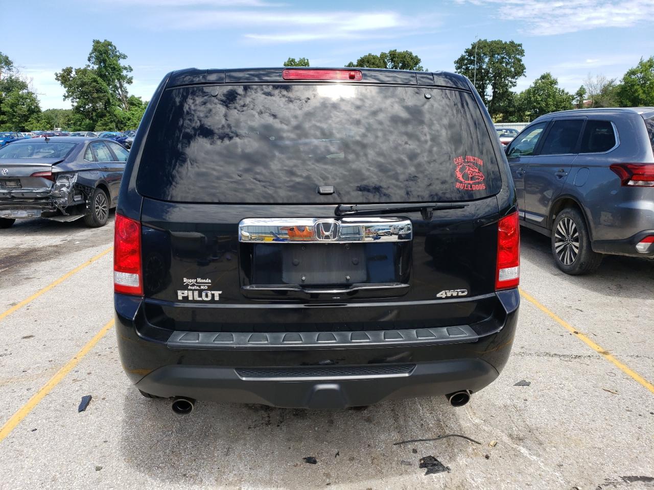 2012 Honda Pilot Exl VIN: 5FNYF4H60CB033362 Lot: 61877304