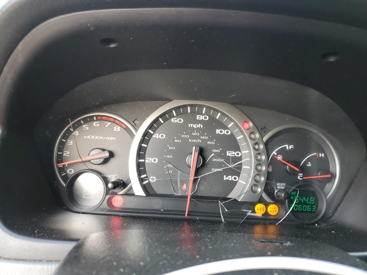 2003 Honda Pilot Ex VIN: 2HKYF18453H582537 Lot: 62101314