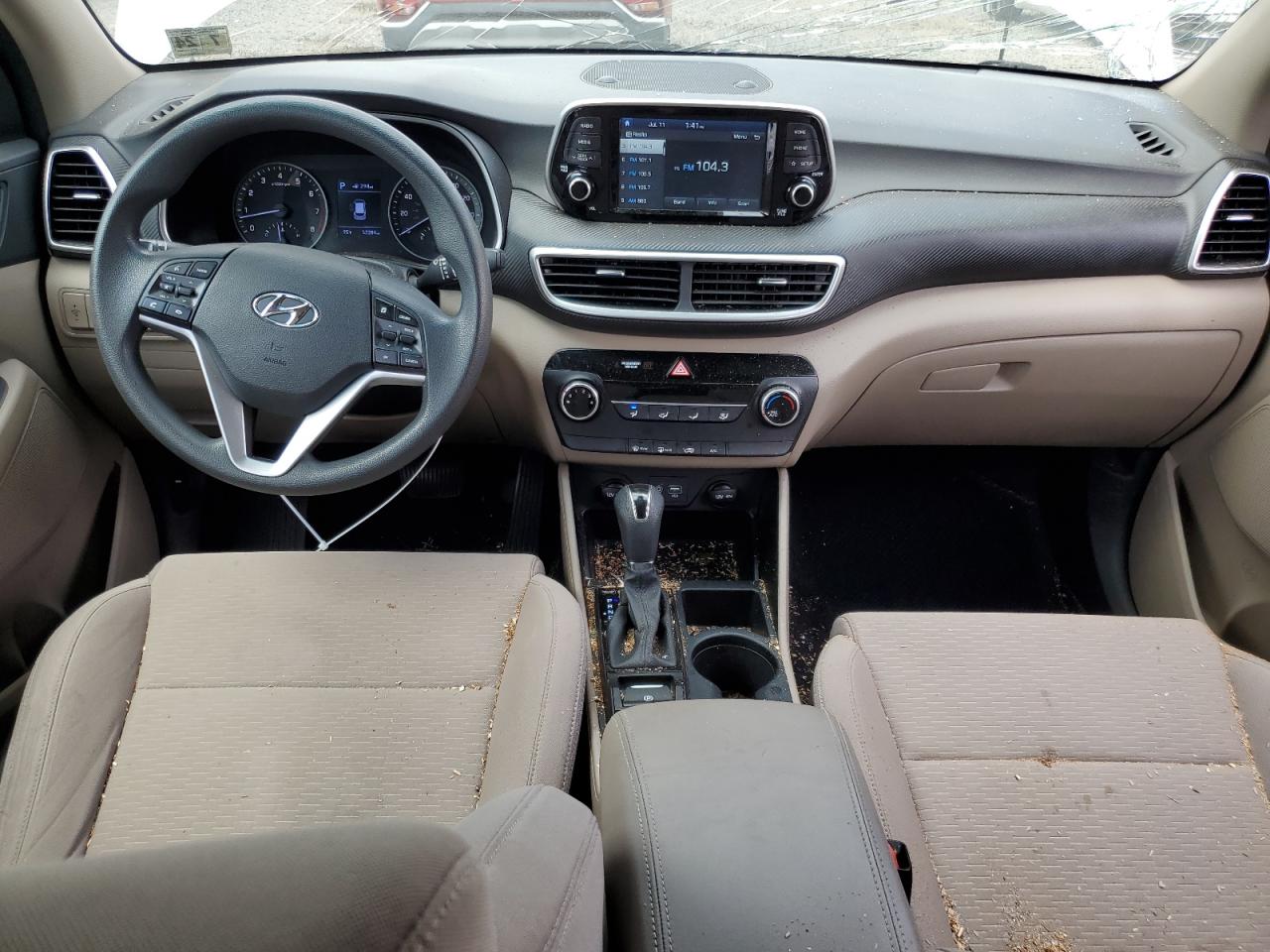 2019 Hyundai Tucson Se VIN: KM8J2CA45KU005672 Lot: 62537914