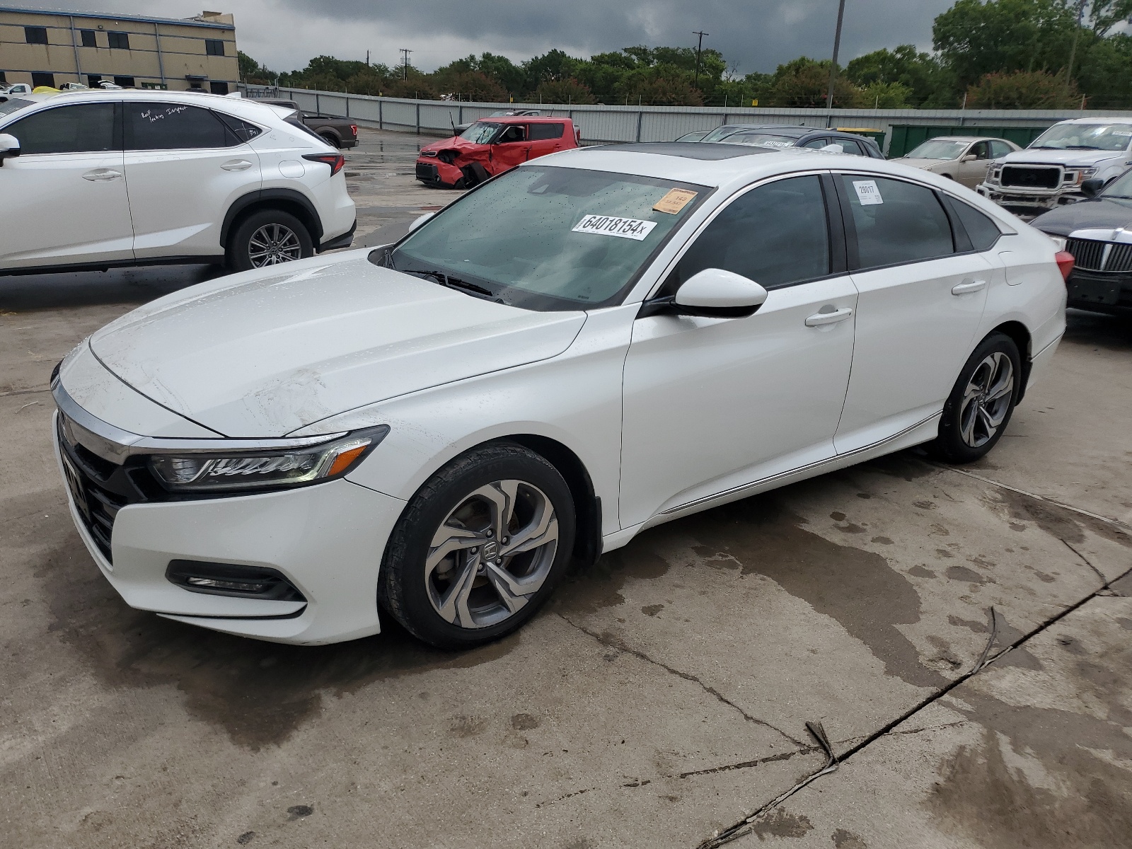 2018 Honda Accord Ex vin: 1HGCV1F48JA032478