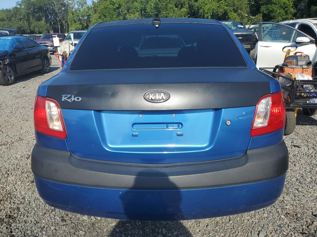 2009 Kia Rio Base VIN: KNADE223296515613 Lot: 62008194