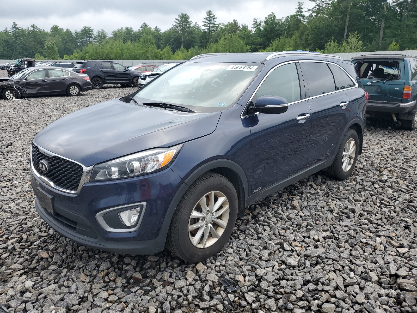 2016 Kia Sorento Lx vin: 5XYPGDA33GG154023