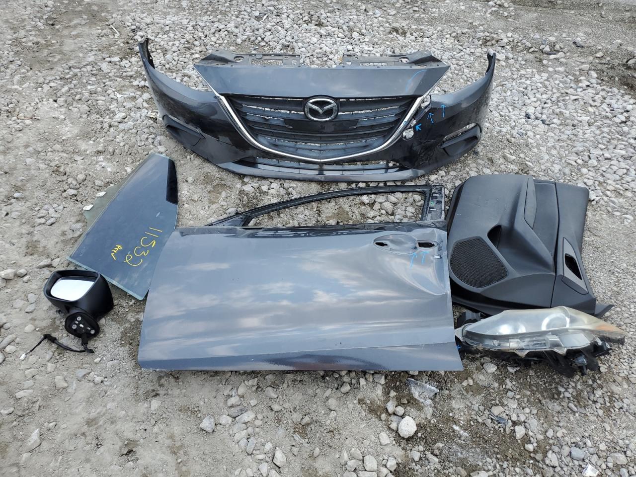 2015 Mazda 3 Sv VIN: JM1BM1T7XF1244463 Lot: 64042134