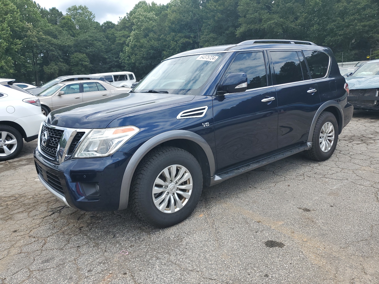 2018 Nissan Armada Sv vin: JN8AY2ND8J9051977