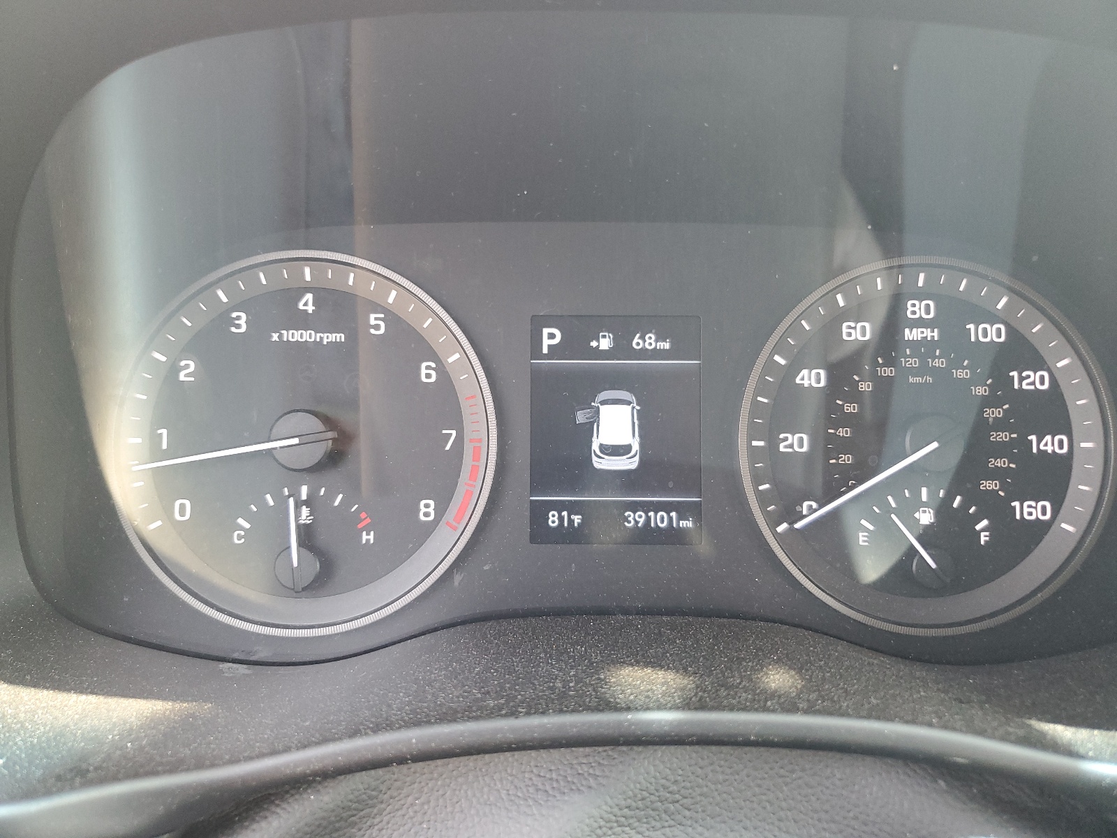 KM8J2CA46KU070529 2019 Hyundai Tucson Se