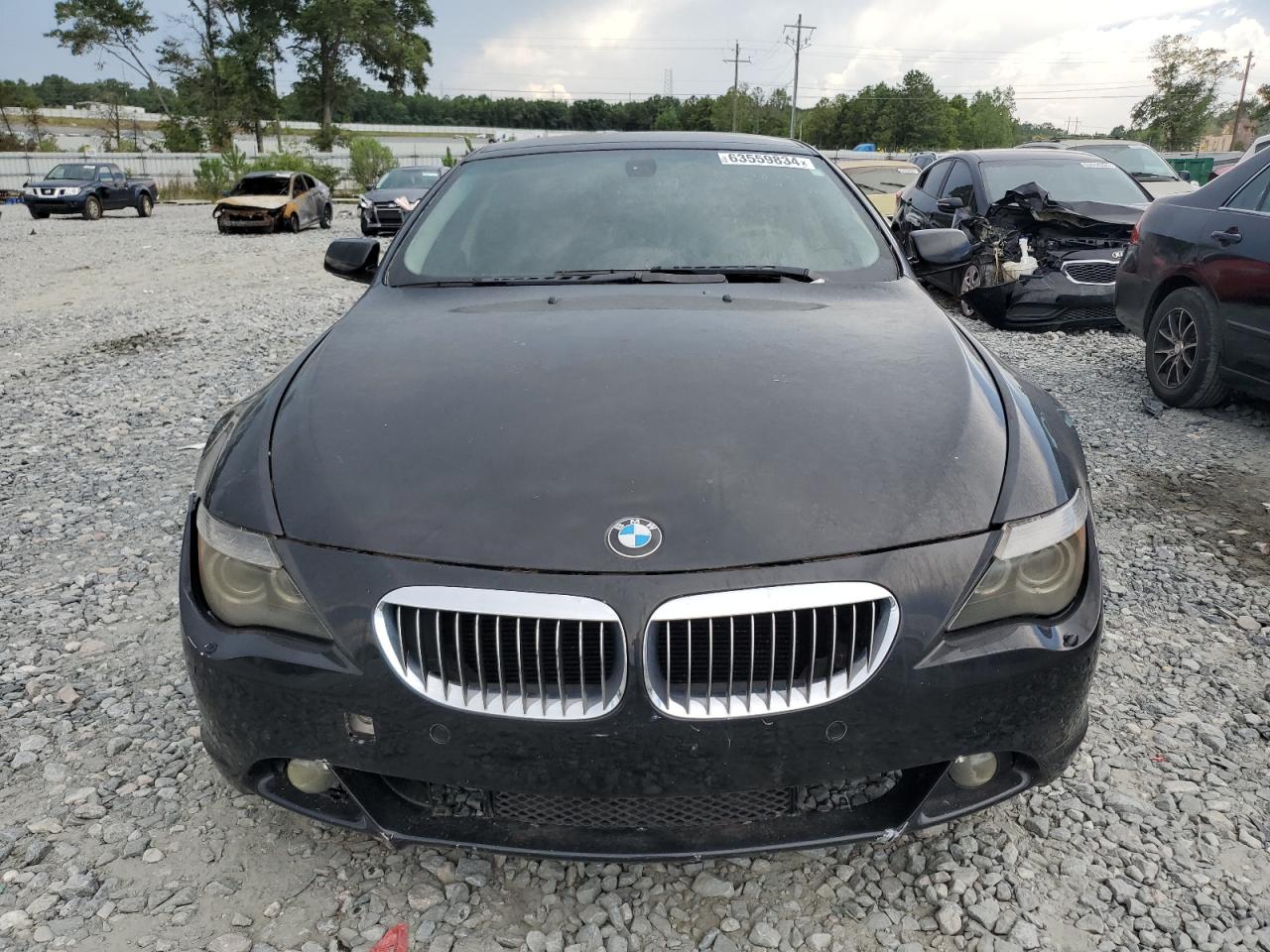 2007 BMW 650 I VIN: WBAEH13567CR52583 Lot: 63559834