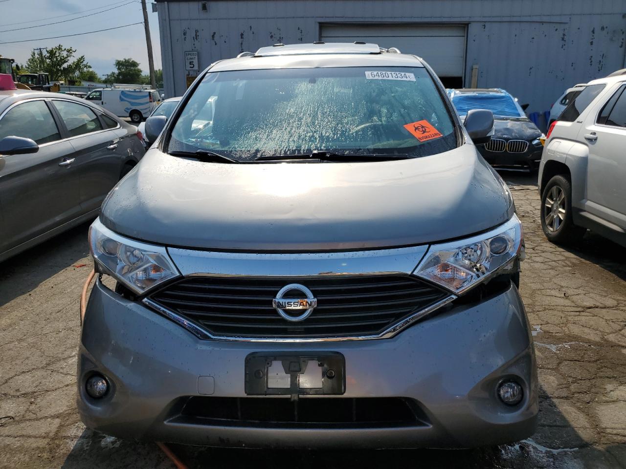 2012 Nissan Quest S VIN: JN8AE2KP1C9033492 Lot: 64801334