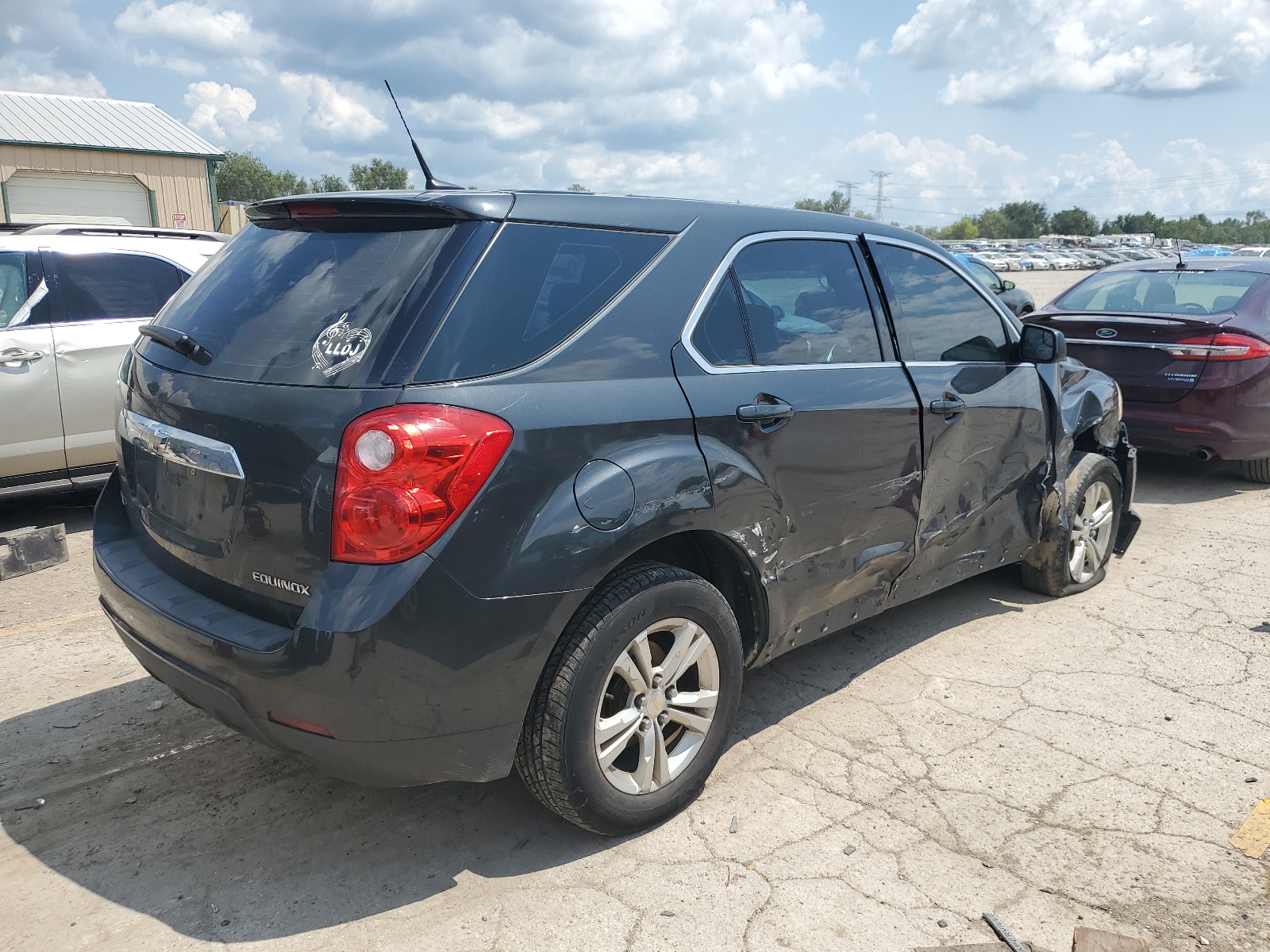 2012 Chevrolet Equinox Ls vin: 2GNALBEK9C1217077