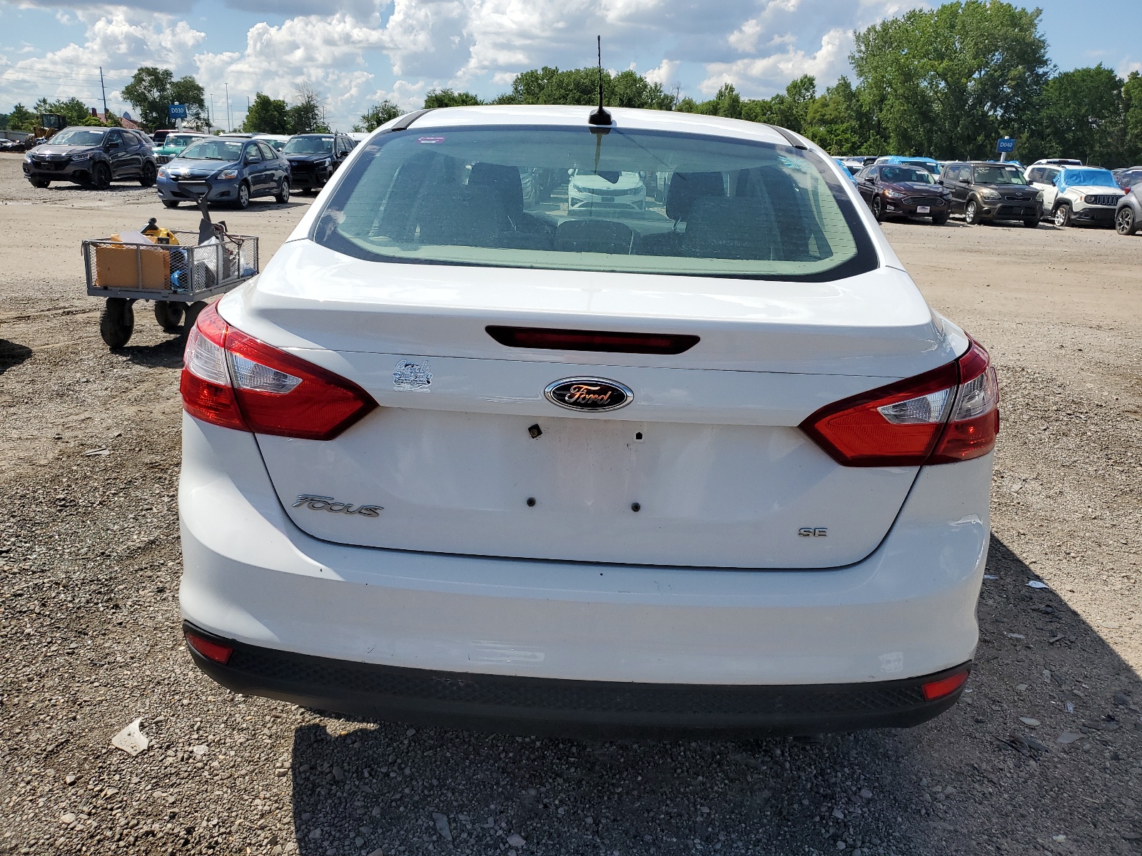 2012 Ford Focus Se vin: 1FAHP3F22CL141699