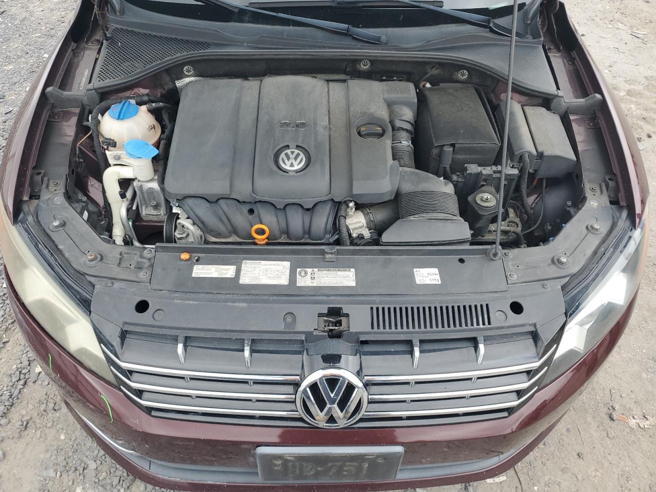 2013 Volkswagen Passat Sel VIN: 1VWCP7A30DC029171 Lot: 65362144