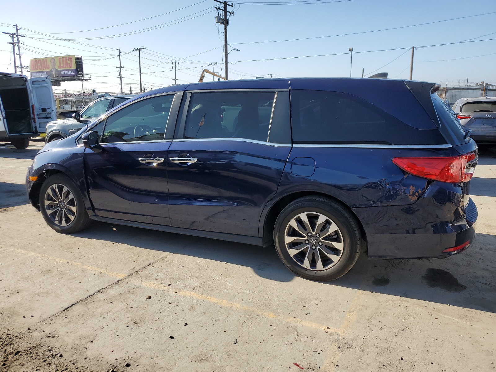 2022 Honda Odyssey Exl vin: 5FNRL6H75NB009661