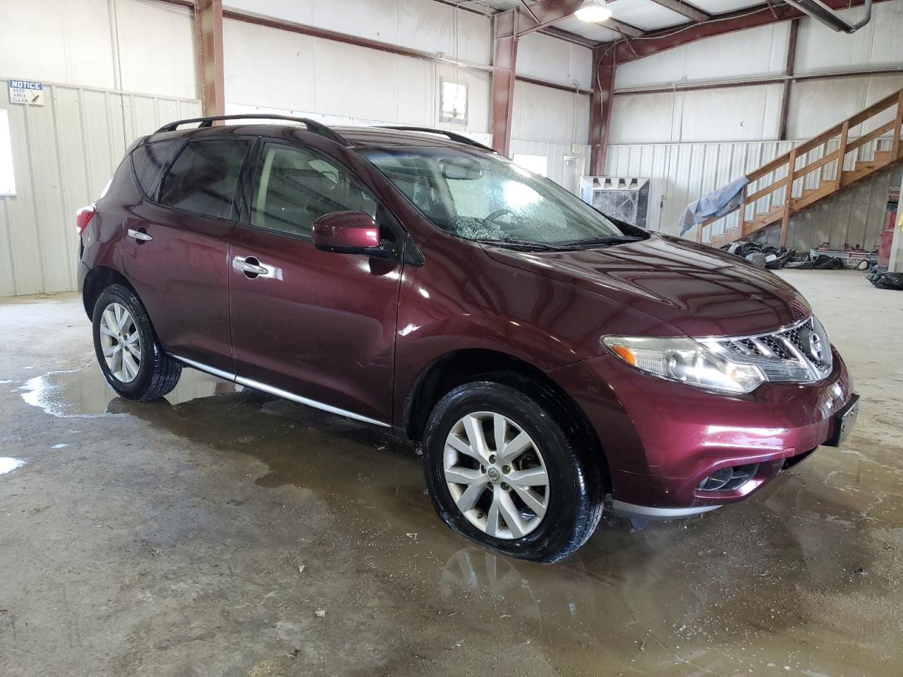 2013 Nissan Murano S VIN: JN8AZ1MW5DW317536 Lot: 62851224