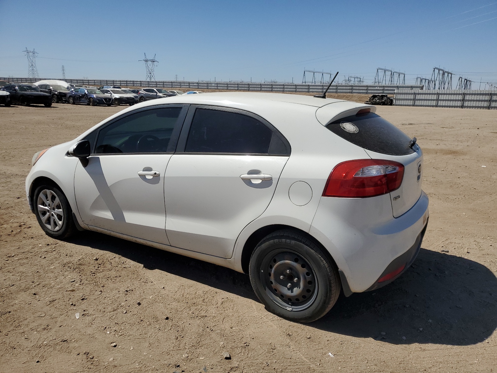 2014 Kia Rio Lx vin: KNADM5A38E6350263