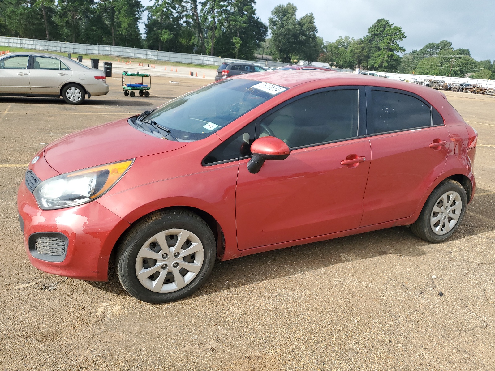 2012 Kia Rio Lx vin: KNADM5A38C6095451