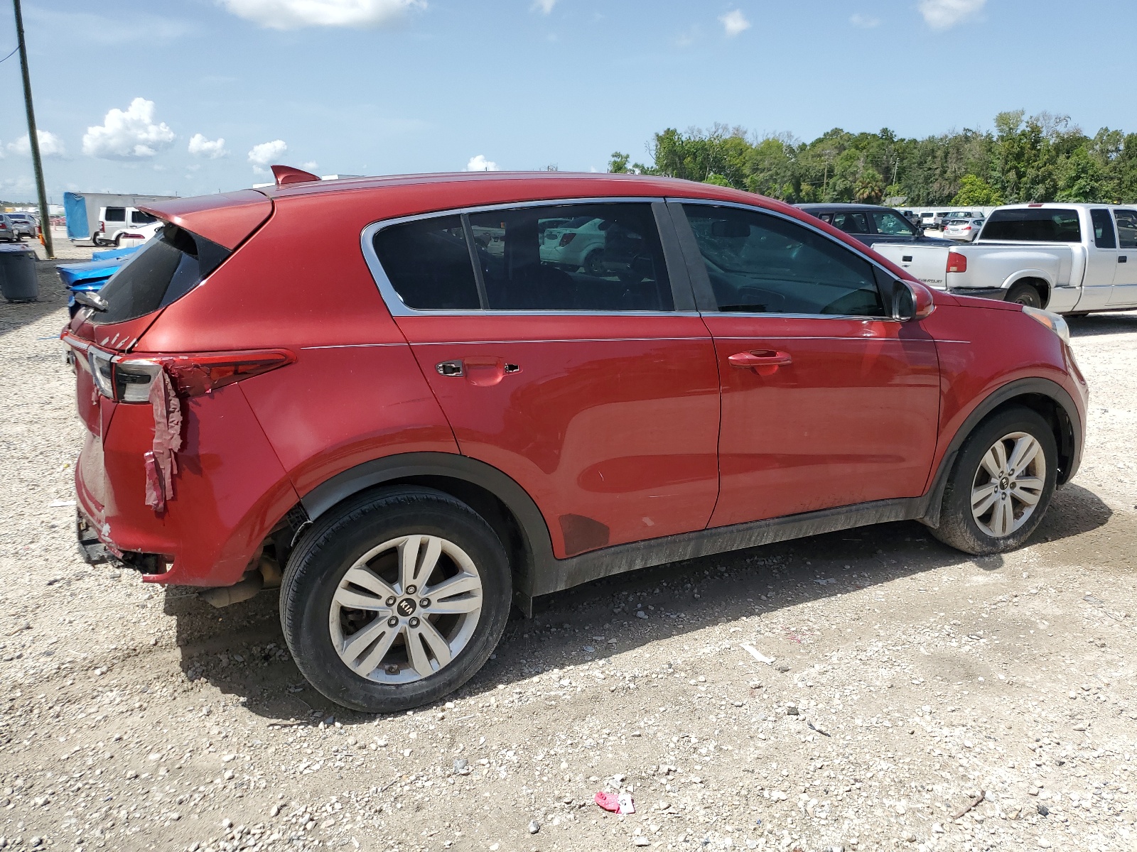 2017 Kia Sportage Lx vin: KNDPM3ACXH7207138