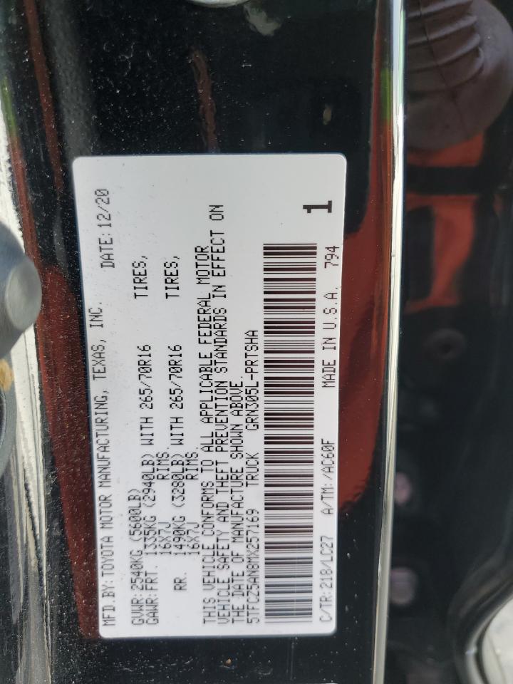 2021 Toyota Tacoma Double Cab VIN: 5TFCZ5AN8MX257169 Lot: 63822054